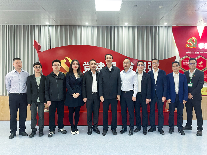 溫州市委常委、組織部部長張健一行蒞臨溫州宏豐調研企業黨建與人才工作